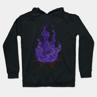 Purple Starry Flame Hoodie